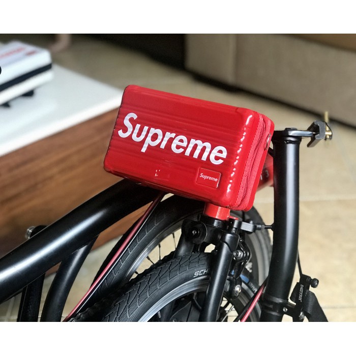 Termurah & Terlaris FRONT BAG BROMPTON TAS KOPER SEPEDA LIPAT KLASIK U/ FRONT BLOCk