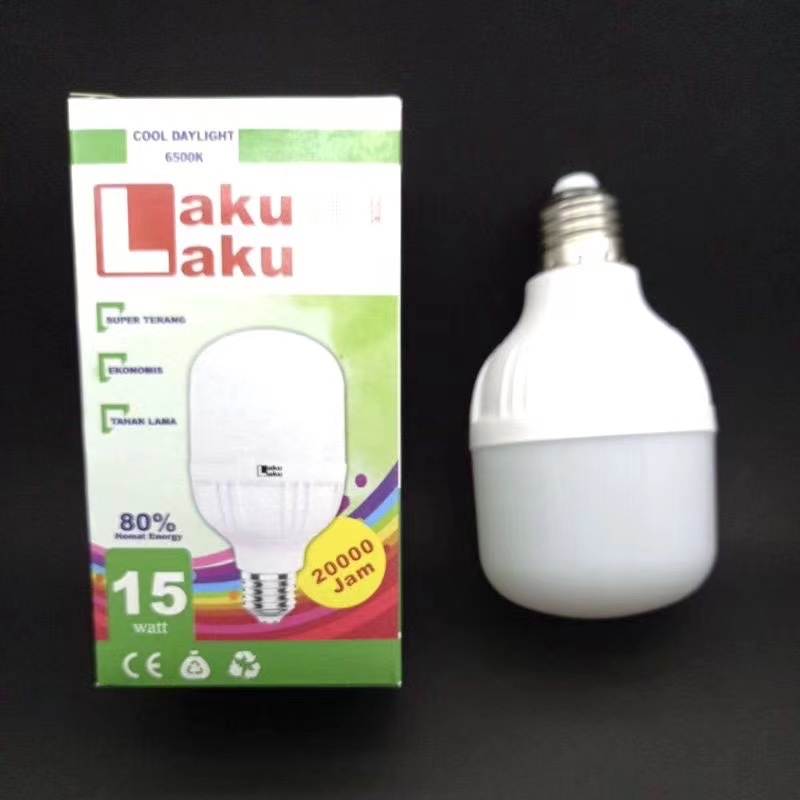 BOHLAM BOLA LAMPU LED 15W 15WATT 15 WATT LAKU LAKU HEMAT ENERGI LAMPU MURAH LAMPU KAPSUL CAPSULE