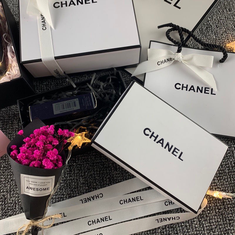 

T10 CHANEL Counter Original Small Incense Paper Bag Gift Box Packing Bag