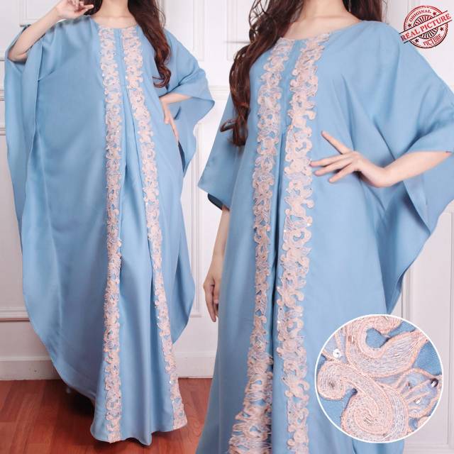 Kaftan abaya Pakistan / kaftan lebaran / kaftan Jakarta