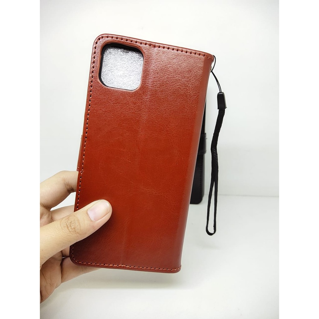 FlipWallet BlueMoon Realme C11 6.5 inch Flip Cover Leather Sarung HP Kulit