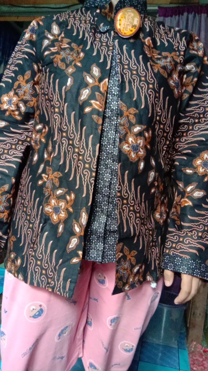 Baju Batik Couple Blouse Bolero Batik Couple Murah Dan Modern Kode - 01