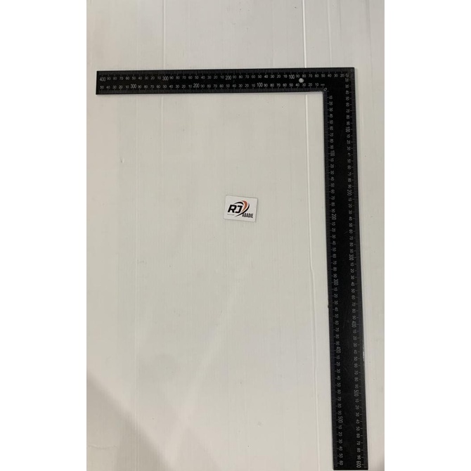 

```````] Siku L Tukang Penggaris Besi Plat Tebal Jumbo Hitam ATS 24" 60 x 40 cm
