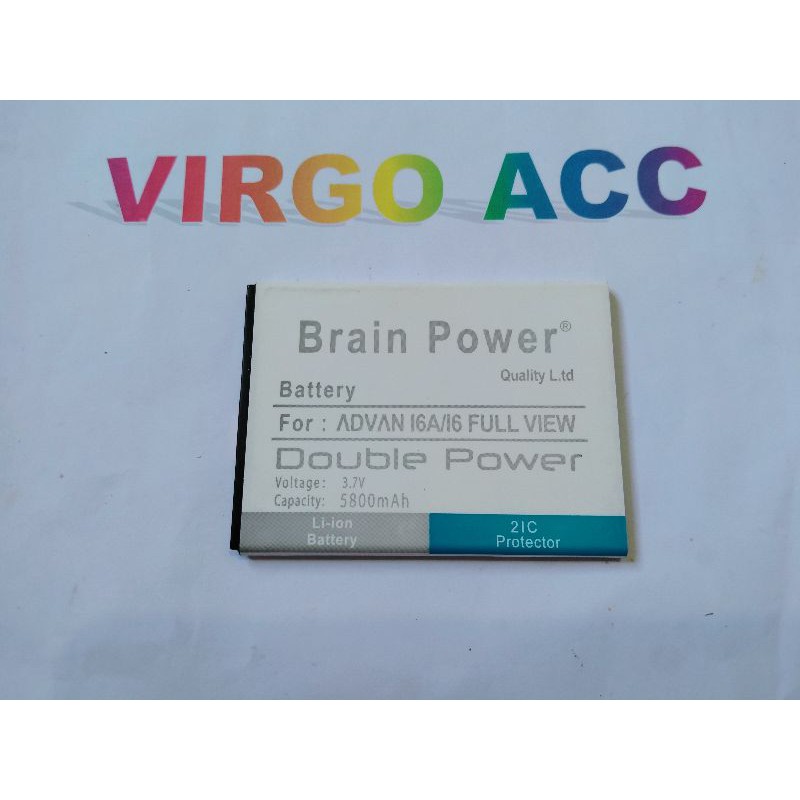 Batre Baterai Advan i6A / i6 Full View Double Power Battery Hp