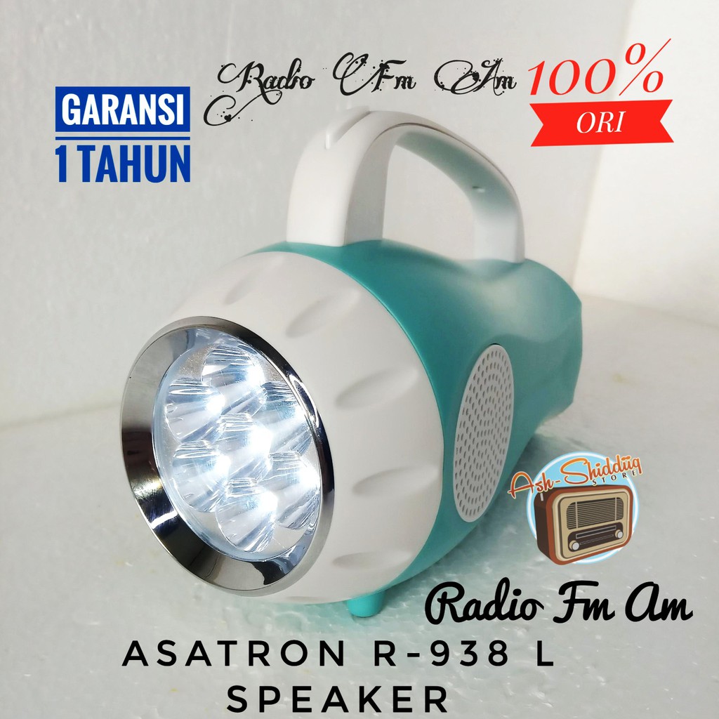 Speaker Portable Asatron R-938 L USB 100% ORI