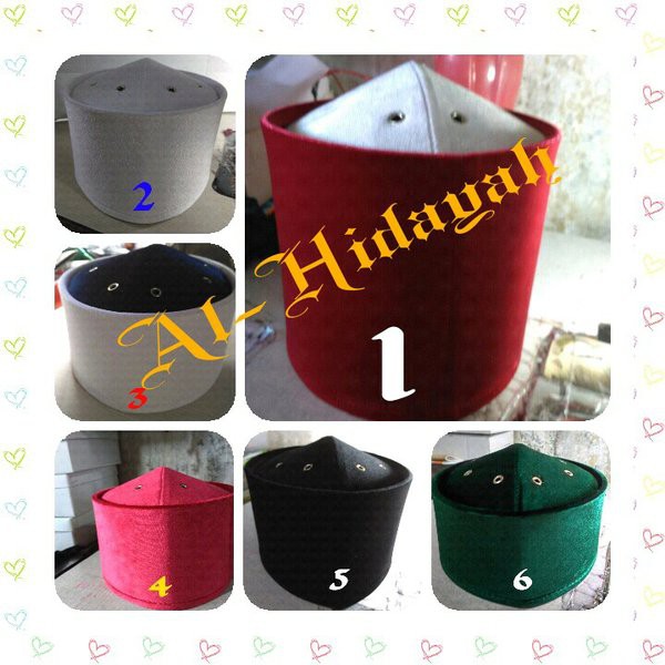 Peci peci turqi tinggi Samping 12 cm