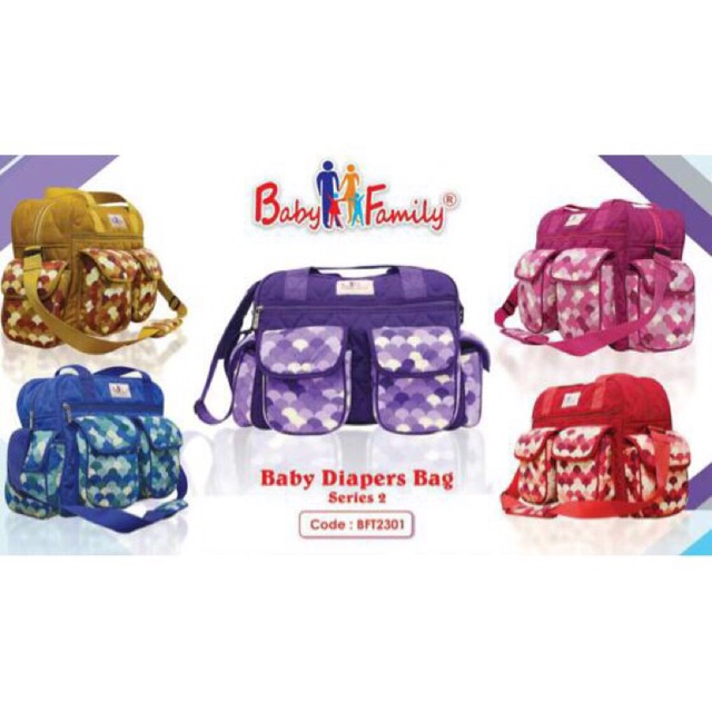 TERMURAH NEW tas bayi diaper bag baby scots Baby Family ukuran besar Tas Bayi