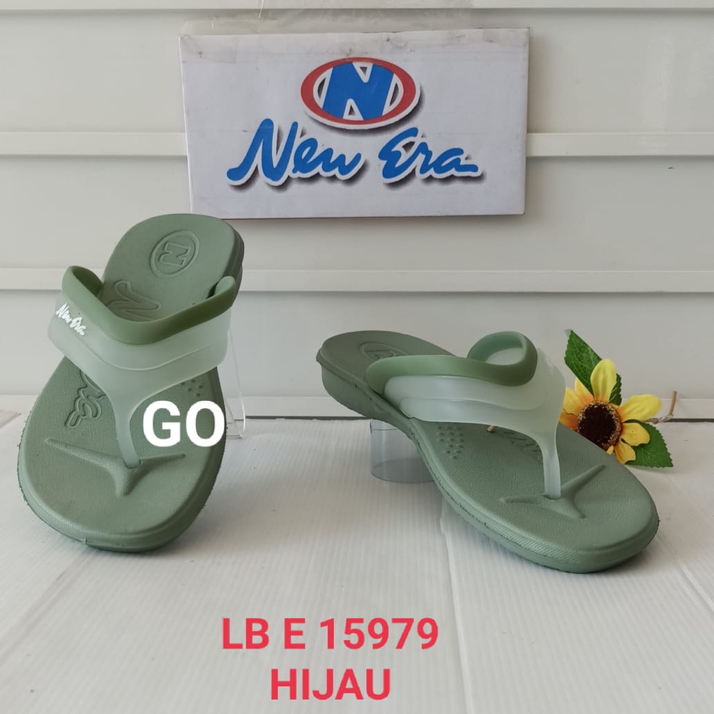 gos NEW ERA LB E 15979  &amp; LB E 90221 Sandal japit Cewek Size 36-40