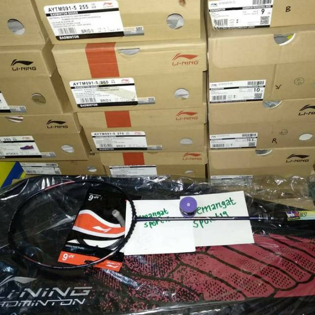 Super series/ss/99/ace/lining/raket/badminton/bulutangkis/original/ss99/e