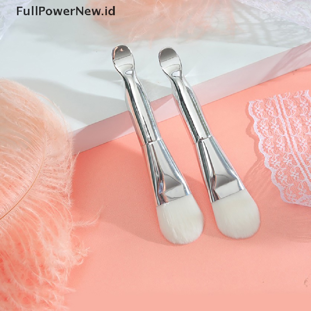 (Full) Brush Masker Lumpur / Foundation Bulu Lembut Portable Profesional
