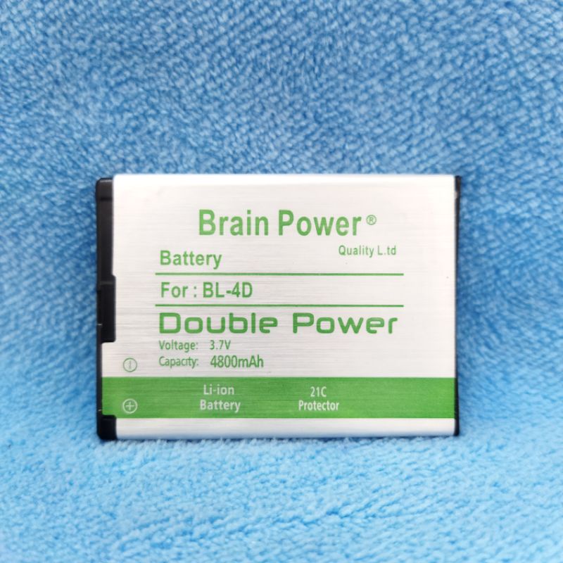 baterai batre Nokia BL-4D double power