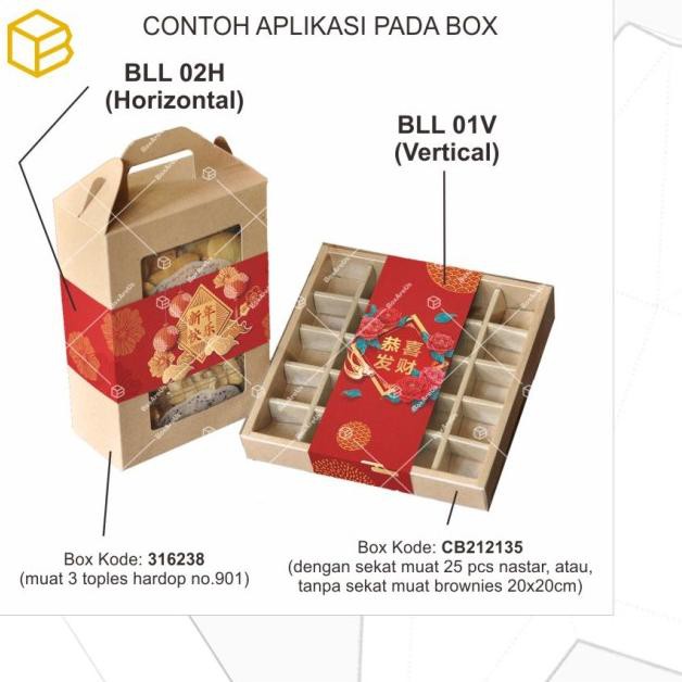 

Diskon!!.>cvf-840 BLL - Paperbelt Imlek / Label CNY Dekor Sincia / Hiasan Sleeve Sabuk - VERTICAL