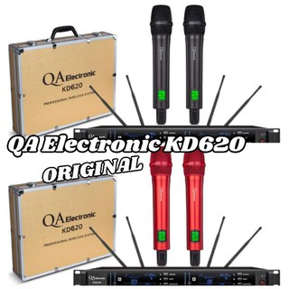 Mic Wireless QA Electronic KD620 Original Resmi By RDW