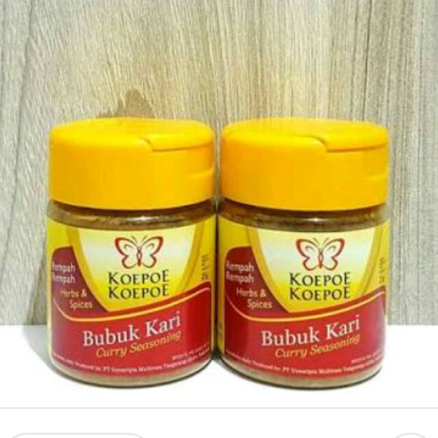 Bubuk kari kare curry seasoning powder bubuk koepoe 25 gram