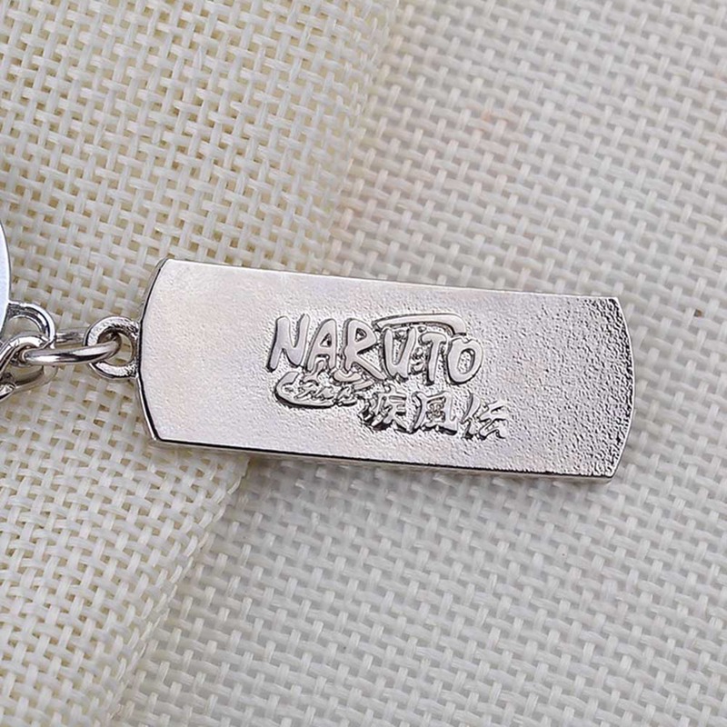 Gantungan Kunci dengan Liontin Motif Kartun Anime Naruto Bahan Alloy untuk Hadiah/Koleksi