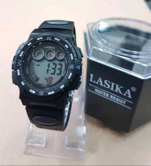 JAM TANGAN ANAK PRIA COWOK CEWEK LASIKA ORIGINAL DIGITAL LED WATER RESIST