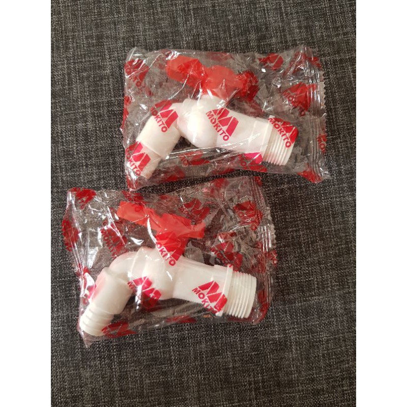KERAN TAMAN PVC MOKITO 3/4" KERAN AIR TEMBOK / KERAN MESIN CUCI