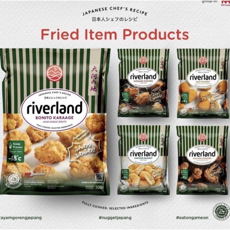 

Riverland Chicken Karaage / Chicken Nugget 500 gr