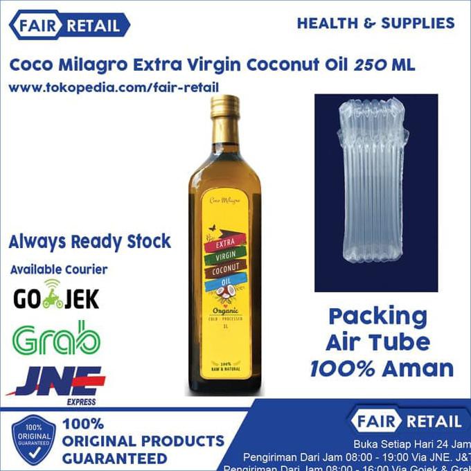 

Minyak Kelapa Murni / Virgin Coconut Oil 100% Coco Milagro 250 ml