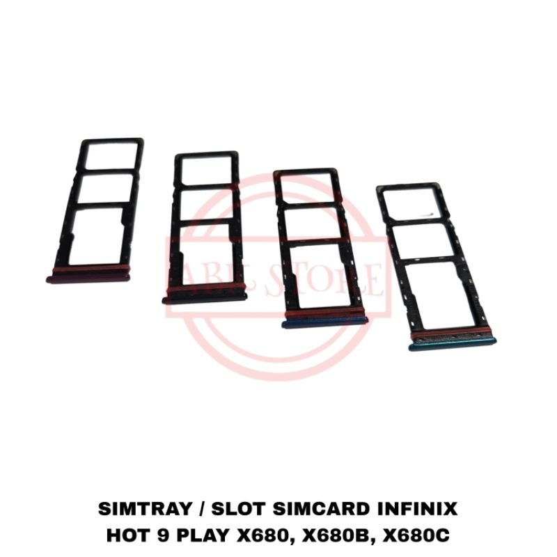 SIMTRAY SIMLOCK SLOT SIM TEMPAT KARTU SIMCARD INFINIX HOT 9 PLAY