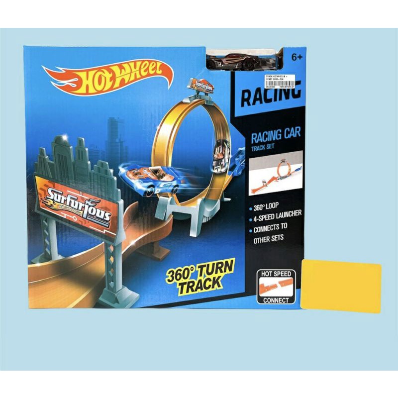 Jual Track HOT Wheels Dengan System Launcher/ Jalur Lintasan Balap Hot