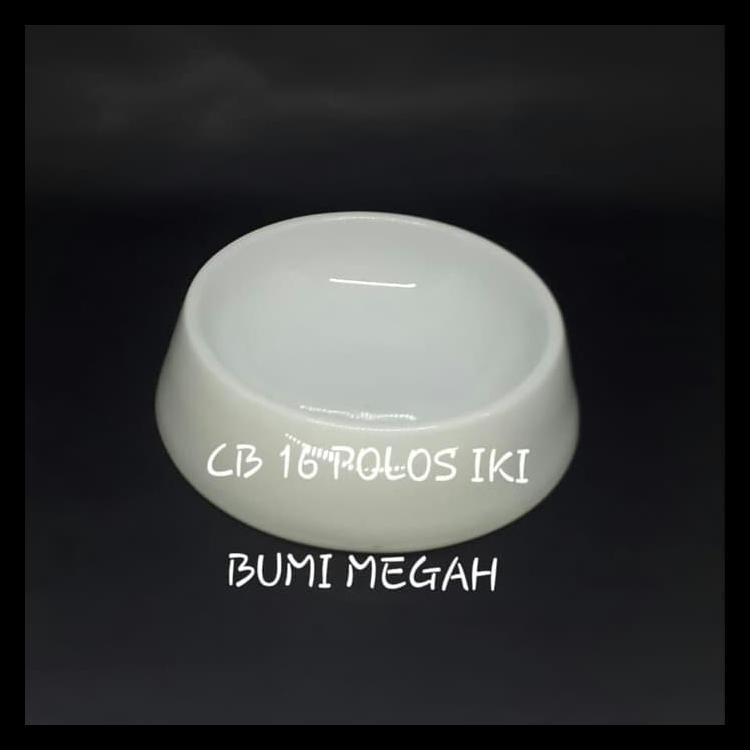 PROMO Tempat makan kucing / Wadah makan kucing Keramik indokeramik