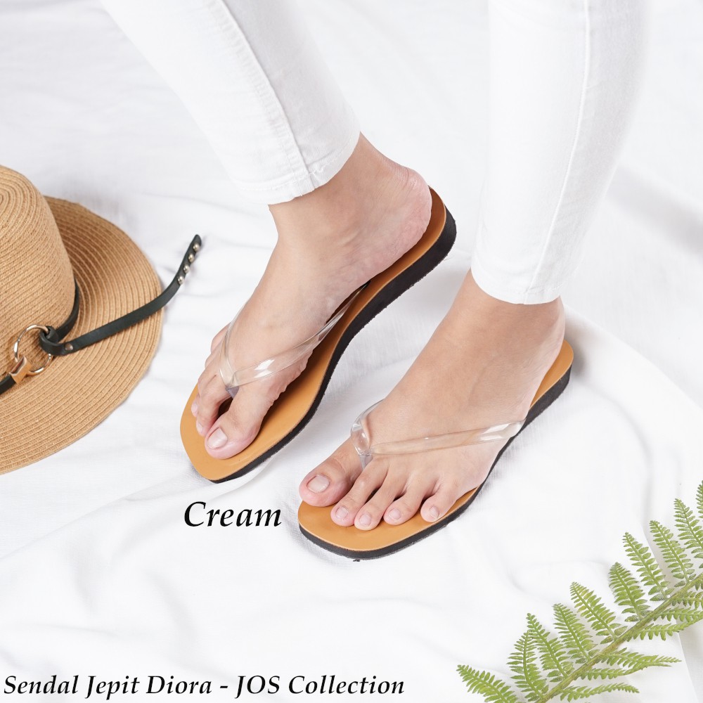 Sendal Jepit Wanita -  Diora Jepit Flat Tali Mika by JOS Collection