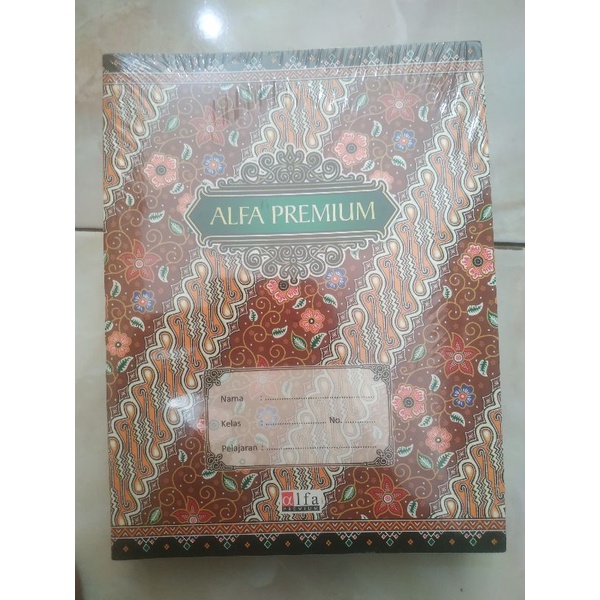 

Buku tulis Alfa 38 A5
