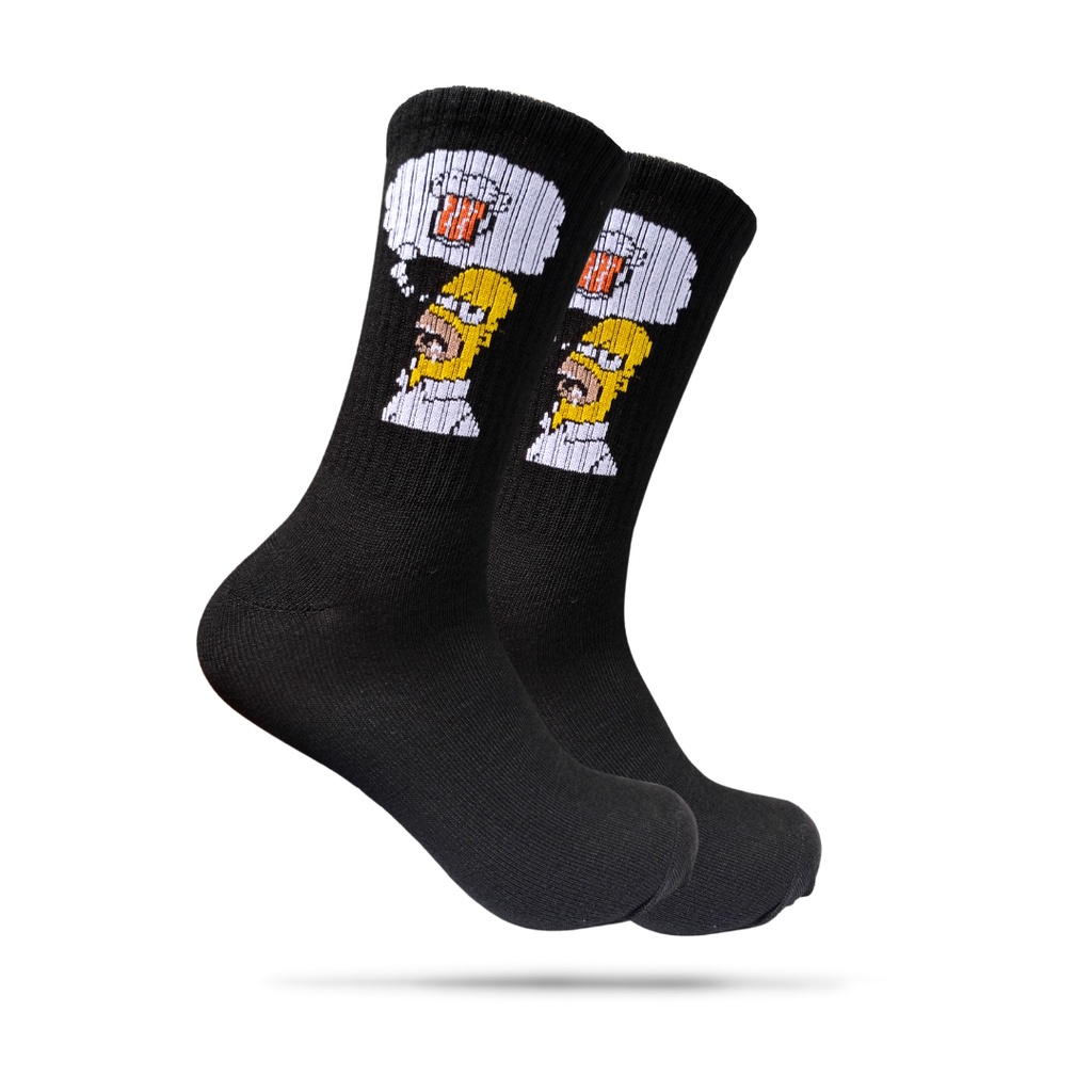 Kaos Kaki Oldschool - Kaos Kaki Motif Simpson Beer - The Muds official