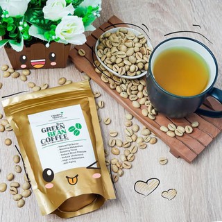 Jual Organic Raw Green Coffee Bean Teh Kopi Hijau Diet Pelangsing