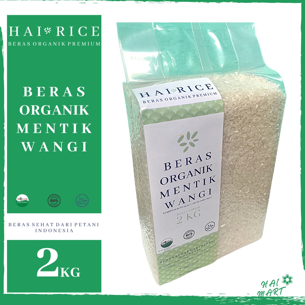 

Best Seller - Beras Organik Mentik Wangi 2 Kg