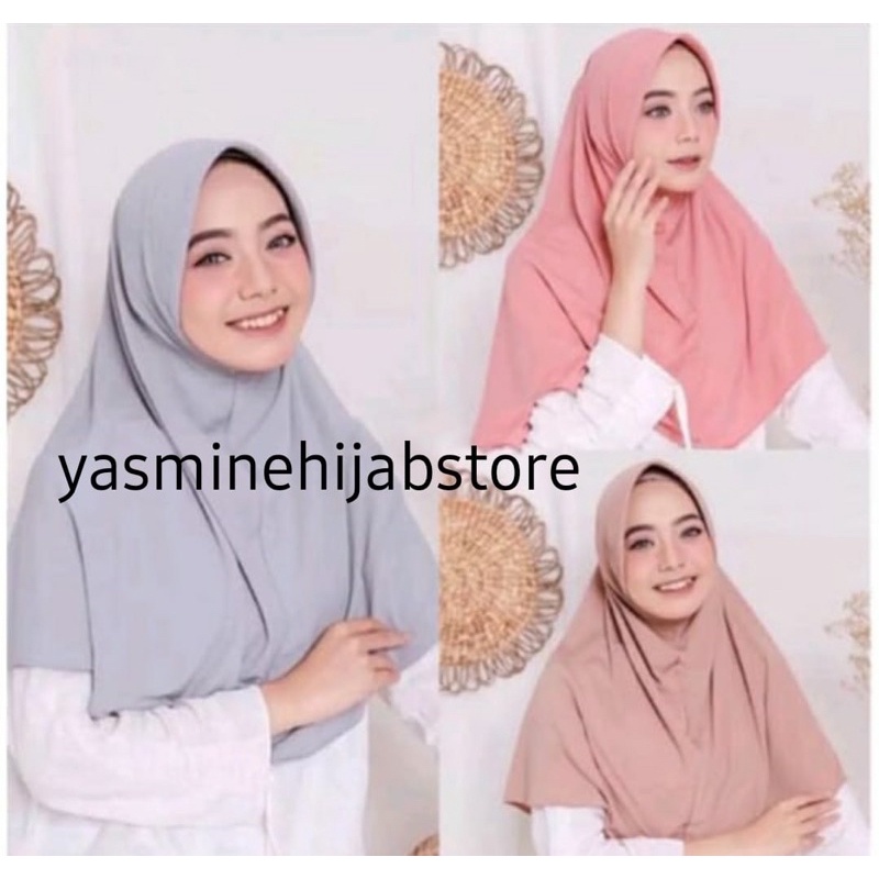 JILBAB BERGO HAMIDAH SPANDEX JERSEY PREMIUM/HIJAB BERGO HAMIDAH SPANDEX JERSEY-6