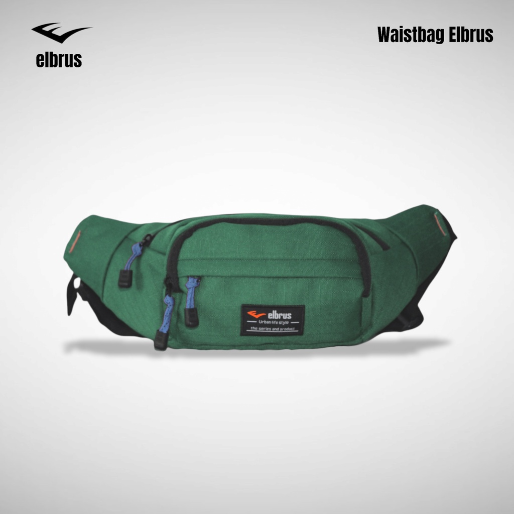 Waistbag Pria Elbrus JL04 Termurah / Tas Pinggang Pria Casual