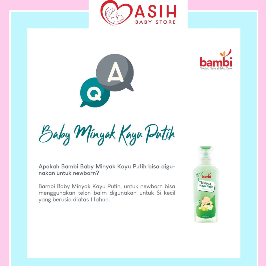 Bambi Minyak Kayu Putih Bayi 60ml