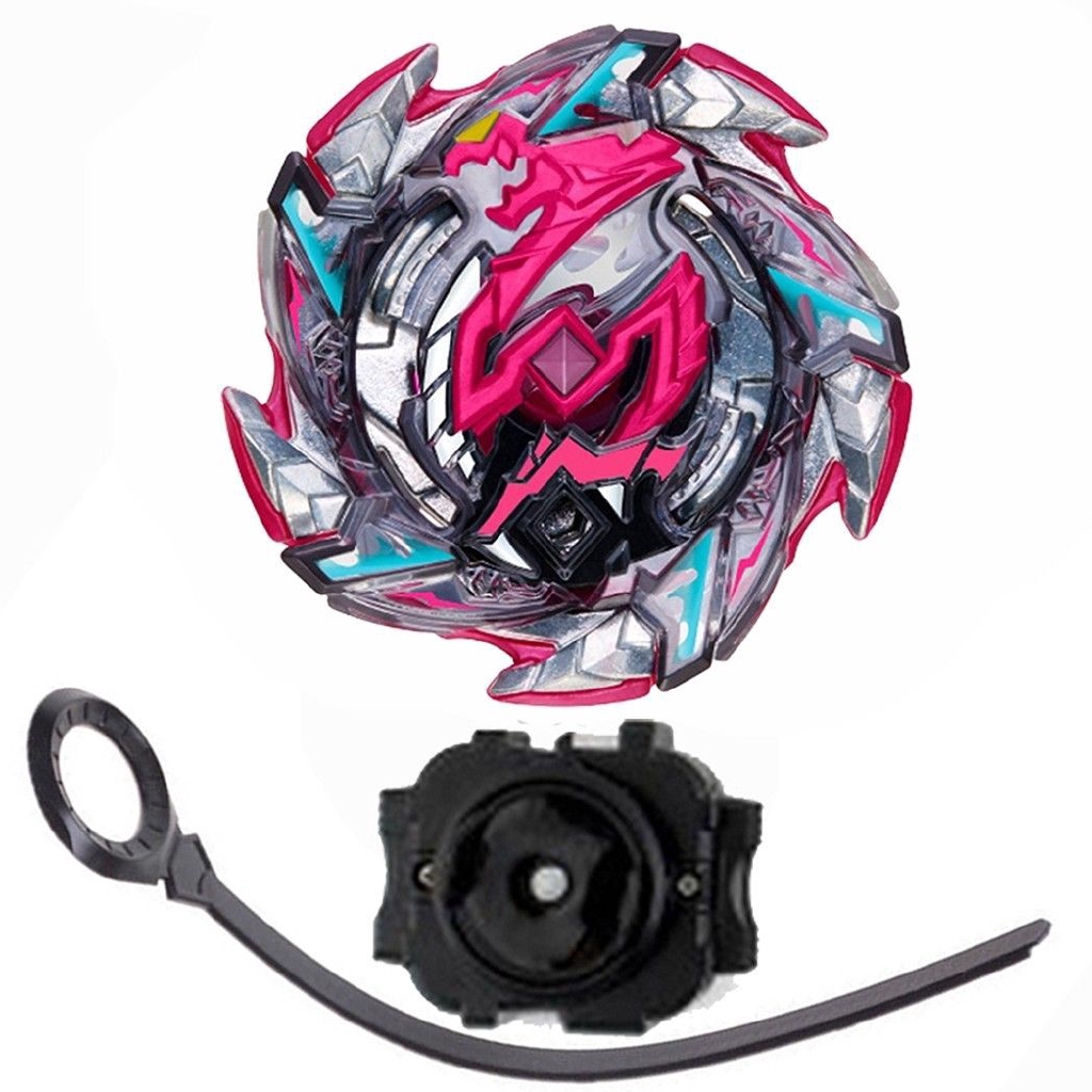 Gasing Beyblade Burst b-113 Hell salamander.12.op dengan Launcher