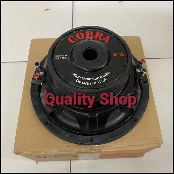 Subwoofer 10 Inch Cobra 1029 Double Coil