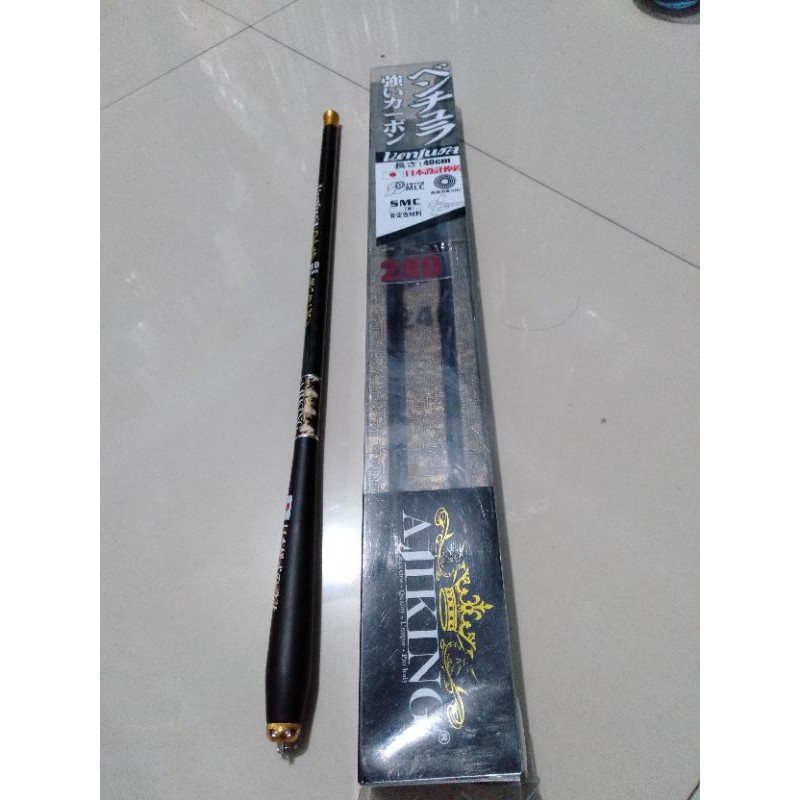 Joran Tegek Ros pendek ajiking Ventura 240cm
