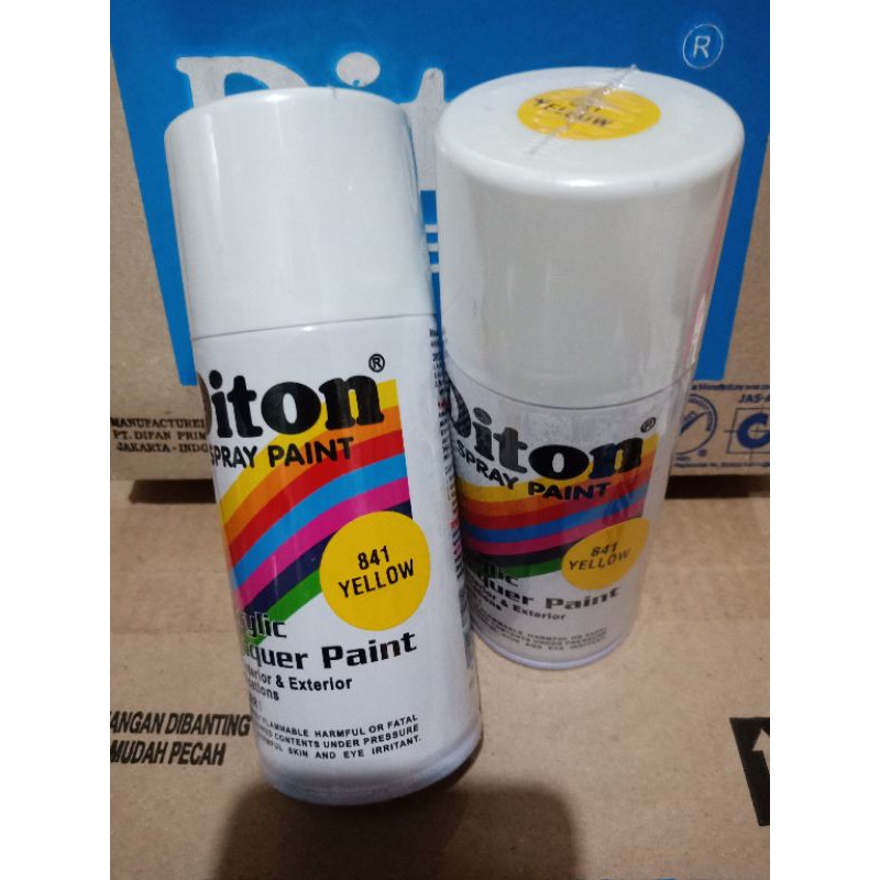 Pilok Pylok Pilox Cat Semprot Diton Yellow / Kuning 841 150cc .