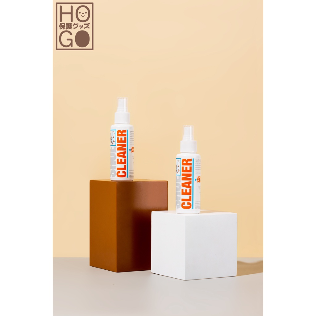 Hogo Shoe Cleaner 100ml ; Cairan Spray Sabun Pembersih Pencuci Sepatu dan Sneakers