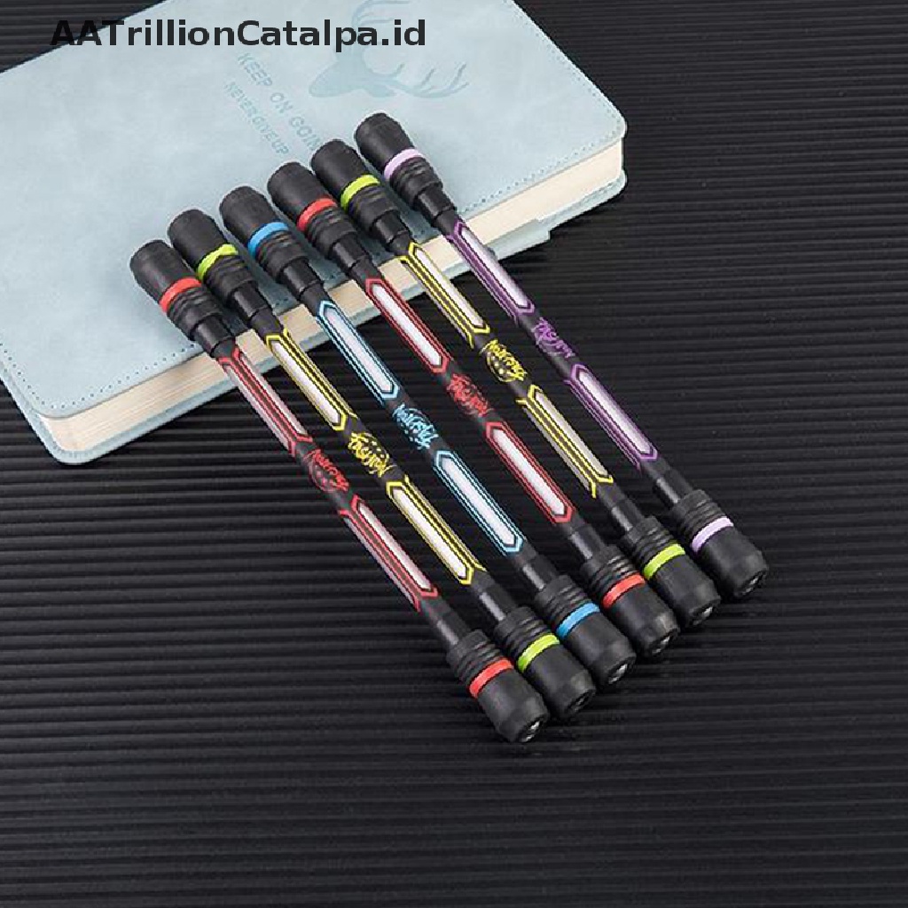 (AATrillionCatalpa) Pen Spiner Bahan Plastik Anti Stress