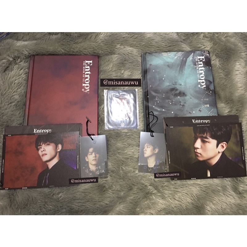 DAY6 ALBUM POSTCARD BOOKMARK PHOTOFILM ENTROPY SWEET CHAOS VER