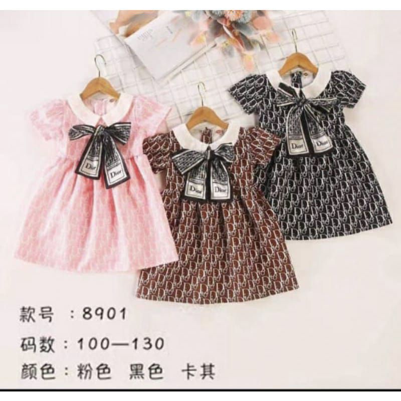 dress dior 5th hitam