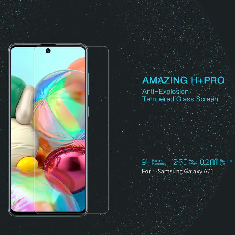 nillkin tempered glass h plus pro samsung galaxy m51