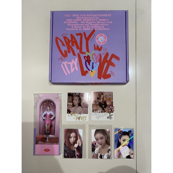 ALBUM ONLY ITZY CRAZY IN LOVE