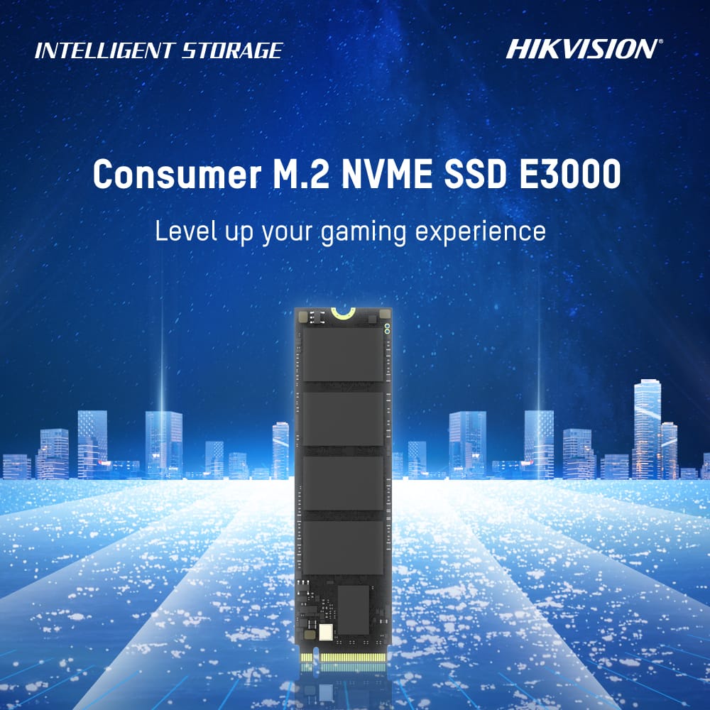 HIKVISION SSD NVME E3000 ( 256GB / 512GB / 1TB ) PCIe Gen 3x4