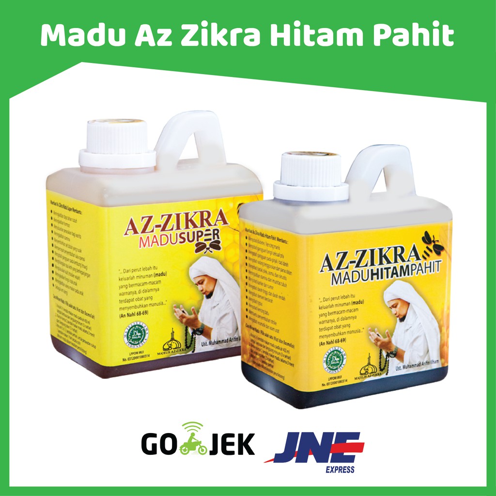 

Madu Az Zikra Hitam Pahit 500 gr - Madu Hitam Pahit Zikra