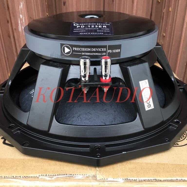 KOMPONEN SPEAKER PRECISION DEVICES PD123ER / PD 123ER 12 INCH