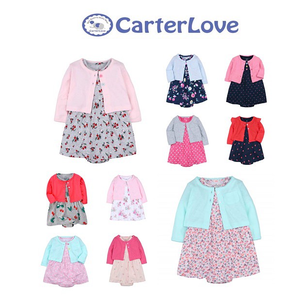 Terlaris! Dress Cardigan CarterLove SNI / Dress Bayi Perempuan