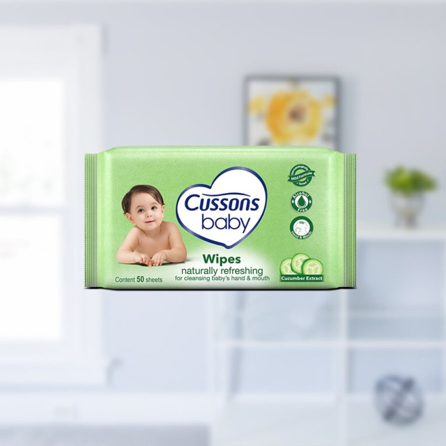 [GTStore] Cusson Baby Wipes 50s (Tisu Basah)