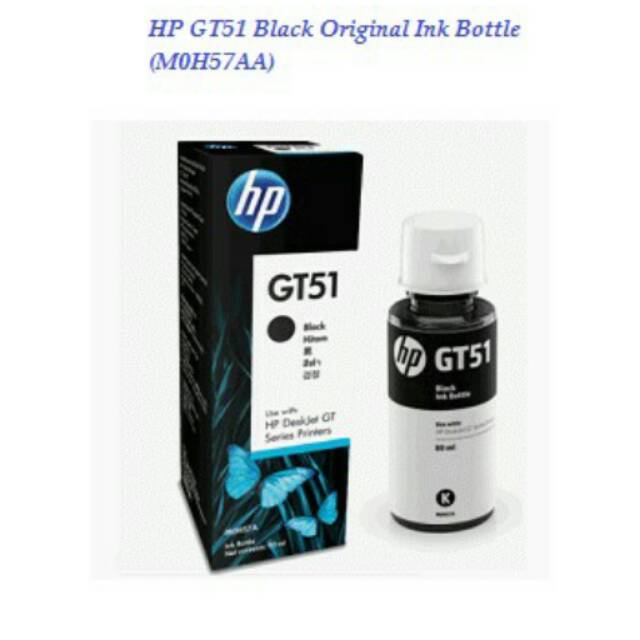 Tinta HP GT 51 Black original